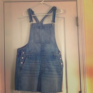Madewell Adirondack Short Overalls